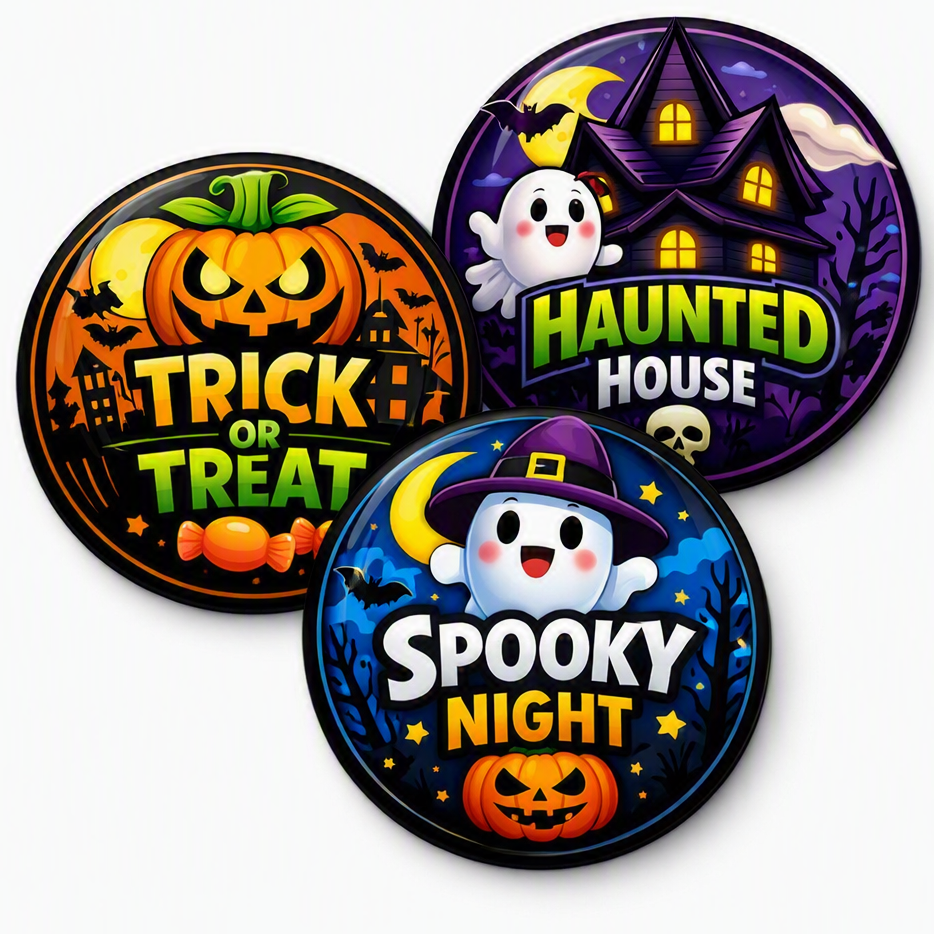 Halloween Spooky Designs - Set of 3
