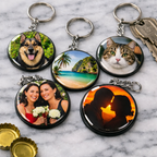 Custom Keychains - Round 2.25"