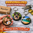 Custom Keychains - Round 2.25"