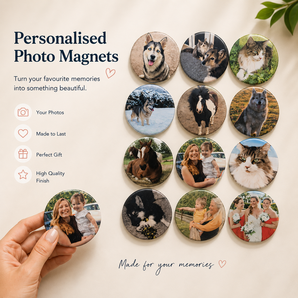 Custom Magnets - Round 2.25" x 2.25"