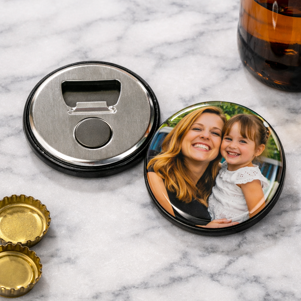 Custom Bottle Openers - Round 2.25"