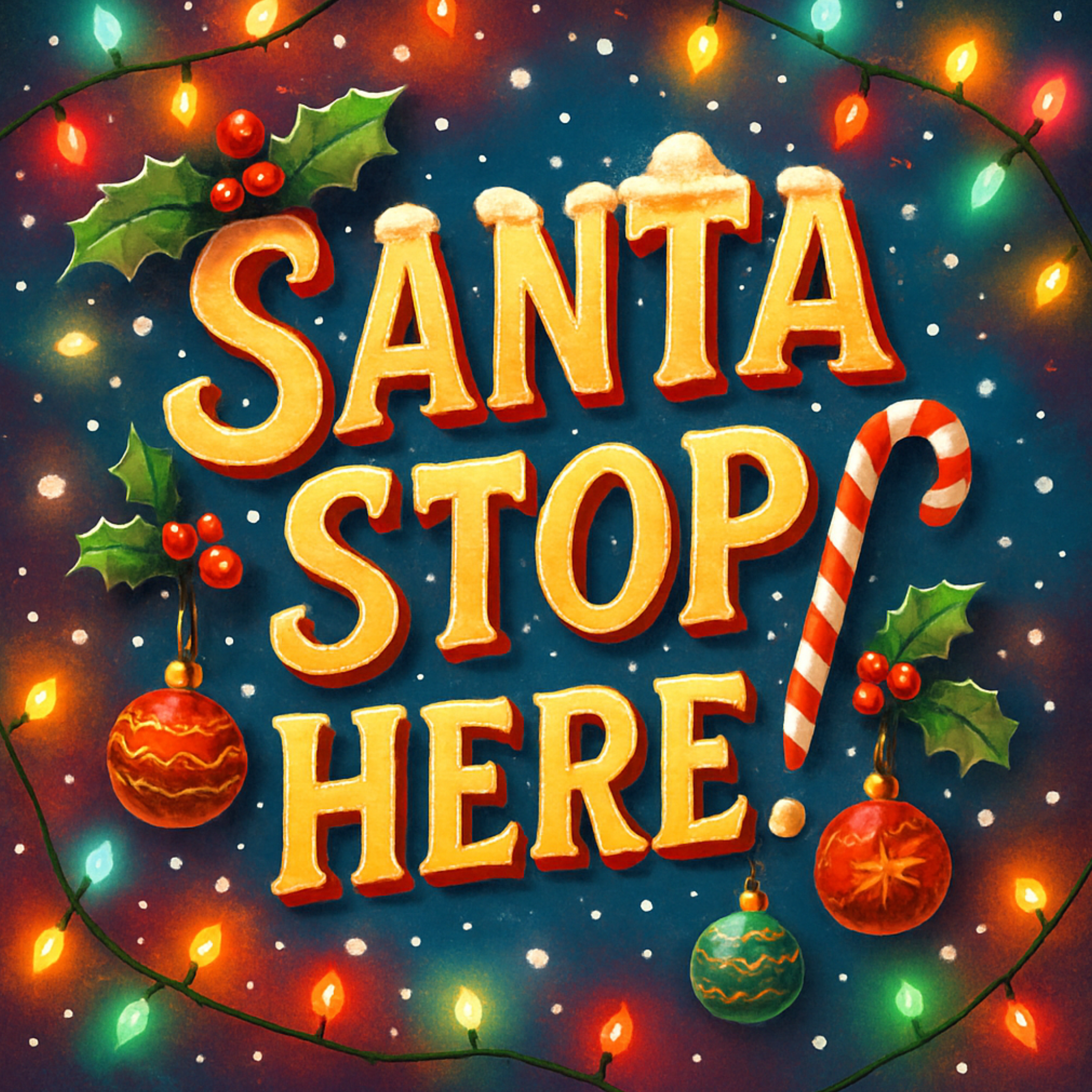 Santa Stop Here
