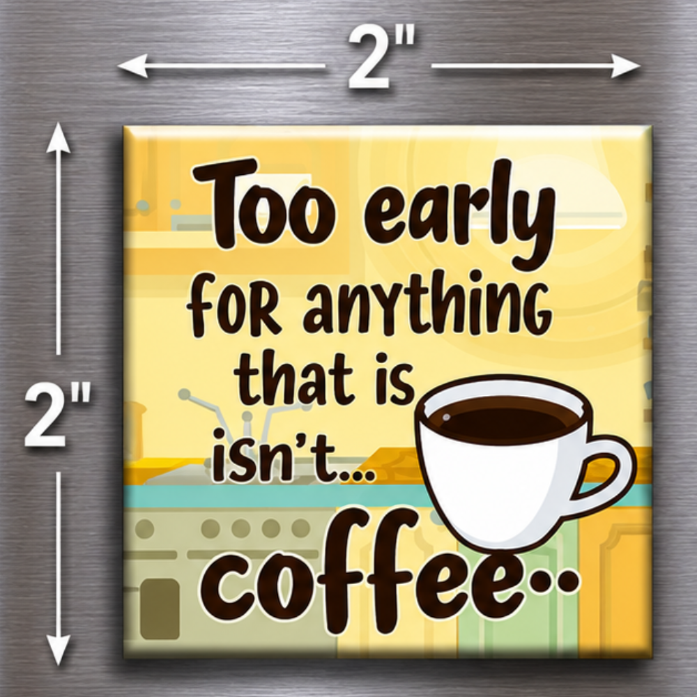 Too early for anything that isn't Coffee